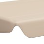 Baldacchino per Dondolo Giardino Beige 188/168x145/110 cm