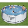 Bestway Set Piscina Steel Pro MAX Rotonda 366x122 cm