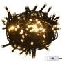 Set Natale con 61 Palline Punta e 150 Luci LED Oro e Bronzo