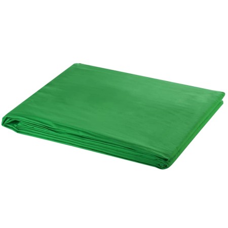 Fondale in Cotone Verde 300x300 cm per Croma Key