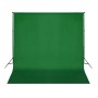 Fondale in Cotone Verde 300x300 cm per Croma Key