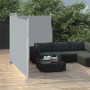 Tenda da Sole Laterale Retrattile Antracite 160x600 cm