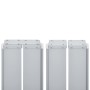 Tenda da Sole Laterale Retrattile Antracite 160x600 cm