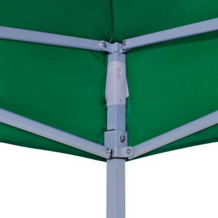 Tetto per Tendone per Feste 3x3 m Verde 270 g/m²