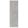 Mobile da Bagno Grigio Cemento 30x30x95 cm in Legno Multistrato