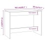 Set da Pranzo 3 pz Rovere Marrone in Truciolato