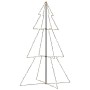 Albero di Natale a Cono 240 LED per Interni Esterni 118x180 cm