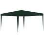 Gazebo Professionale 4x4 m Verde 90 g/m²