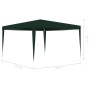 Gazebo Professionale 4x4 m Verde 90 g/m²