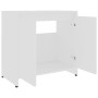 Mobile da Bagno Bianco 60x33x61 cm in Legno Multistrato