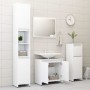 Mobile da Bagno Bianco 60x33x61 cm in Legno Multistrato