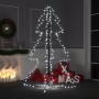 Albero di Natale a Cono 200 LED per Interni Esterni 98x150 cm