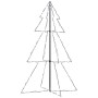 Albero di Natale a Cono 200 LED per Interni Esterni 98x150 cm