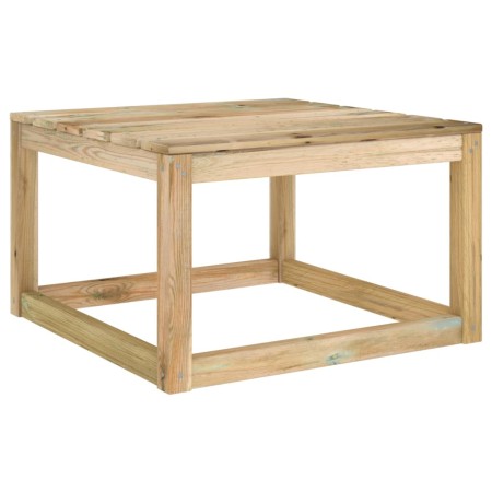 Tavoli Giardino Pallet 2pz 60x60x36,5cm Legno Pino Impregnato