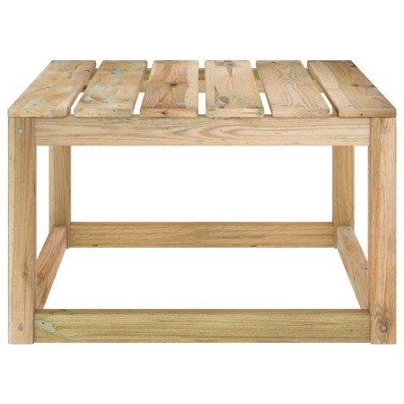 Tavoli Giardino Pallet 2pz 60x60x36,5cm Legno Pino Impregnato