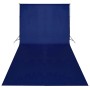 Fondale in Cotone Blu 600x300 cm Chiave Cromatica