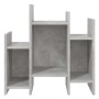 Credenza Grigio Cemento 60x26x60 cm in Legno Multistrato