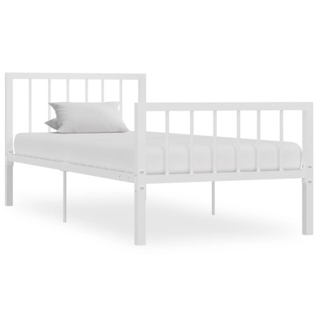 Giroletto Bianco in Metallo 90x200 cm