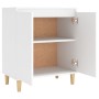 Credenza Bianca 103,5x35x70 cm in Legno Multistrato