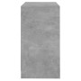 Credenza Grigio Cemento 70x41x75 cm in Legno Multistrato