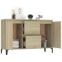 Credenza Rovere Sonoma 104x35x70 cm in Legno Multistrato