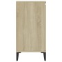 Credenza Rovere Sonoma 104x35x70 cm in Legno Multistrato