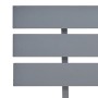 Giroletto Grigio in Legno Massello di Pino 90x200 cm