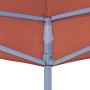 Tetto per Tendone per Feste 4x3 m Terracotta 270 g/m²