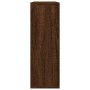 Mensola a Muro Rovere Marrone 104x20x58,5 cm Legno Multistrato