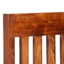 Sedie da Pranzo 2 pz in Legno Massello con Finitura Miele