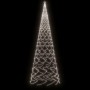 Albero di Natale con Puntale Bianco Freddo 3000 LED 800 cm