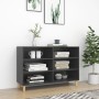 Credenza Grigia 103,5x35x70 cm in Legno Multistrato