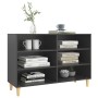 Credenza Grigia 103,5x35x70 cm in Legno Multistrato