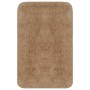 Set Tappetini per Bagno 2 pz in Tessuto Beige