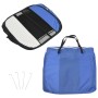 Box per Cani Pieghevole con Borsa Trasporto Blu 145x145x61 cm