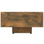 Tavolino da Salotto Rovere Fumo 100x49,5x31cm Legno Multistrato