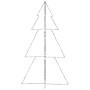 Albero di Natale a Cono 300 LED per Interni Esterni 120x220 cm