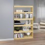 Libreria/Divisorio 100x30x167,5 cm Legno Massello di Pino