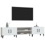 Mobile Porta TV Bianco 180x31,5x40 cm in Legno Multistrato