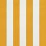 Tenda da Sole Retrattile 300x150 cm Giallo e Bianco