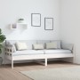 Dormeuse Bianca in Legno Massello di Pino 80x200 cm