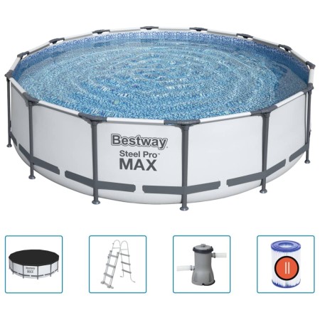 Bestway Set Piscina Steel Pro MAX 427x107 cm