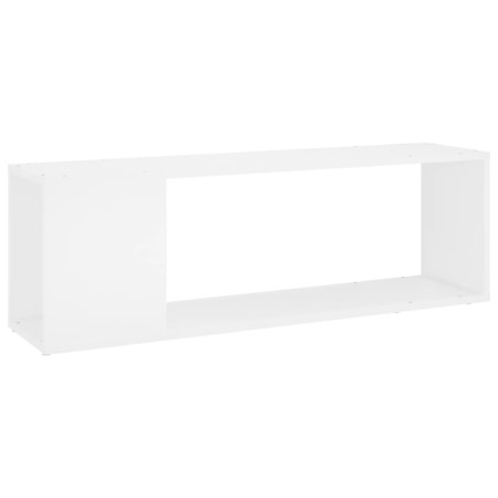 Mobile Porta TV Bianco 100x24x32 cm in Legno Multistrato