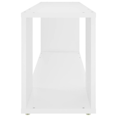 Mobile Porta TV Bianco 100x24x32 cm in Legno Multistrato