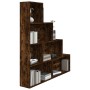 Libreria Rovere Fumo 155x24x160 cm