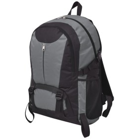 Zaino da Trekking 40L Nero e Grigio