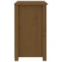 Comodini 2 pz Miele 50x35x61,5 cm in Legno Massello di Pino