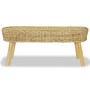 Panca da Ingresso 110x35x45 cm in Rattan Naturale