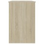 Scrivania Rovere Sonoma 100x50x76 cm in Legno Multistrato