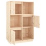 Credenza 74x35x117 cm in Legno Massello di Pino